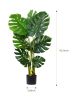 110cm open smile Artificial Tree-Faux Tropical Fake Plan  Aritificial Tree for Home Decor - Living Room;  Garden;  Office Indoor/Outdoor;  110cm