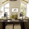 Metal Table Lamp Set