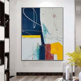 Handmade Picture Wall Art Paintings Handpainted Oil Painting On Canvas Large Handmade Wall Art Modern Home Decoration No Framed (size: 50X70Cm)