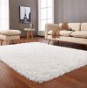 &quot;Coral &quot; Hand Tufted Shag Area Rug