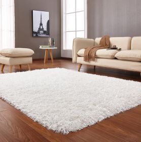 &quot;Coral &quot; Hand Tufted Shag Area Rug (Color: as Pic)