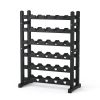 Wine Racks Freestanding Floor; 30 Bottles Wine Bottle Holder; 6-Tier Wine Storage Display Shelves for Kitchen;  Living Room;  Wine Cellar;  Bar