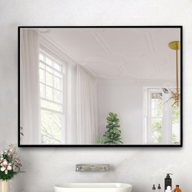 Beveled Black Mirror (Color: Black,38"*26")